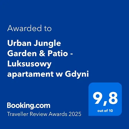 Urban Jungle Garden & Patio - Luksusowy W Gdyni Apartamento Gdynia